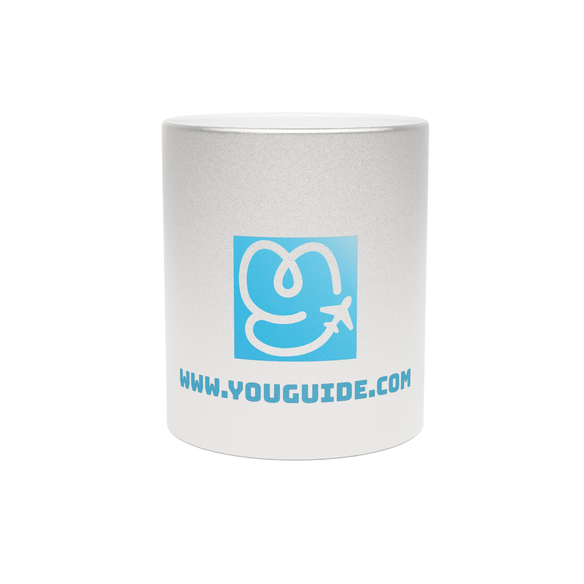 Luxury Metallic Mug - Silver & Gold Edition | YouGuide Designs