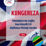 Language Guide For English in Swahili