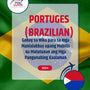 Language Guide For Portuguese (Brazilian) in Filipino (Tagalog)