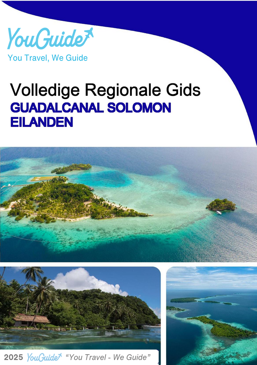 The Regional travel guide for Guadalcanal (Solomon Islands)